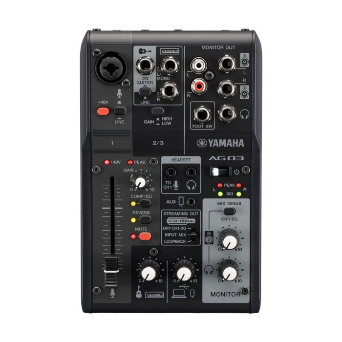 Аудіоінтерфейс Yamaha AG03MK2 Black