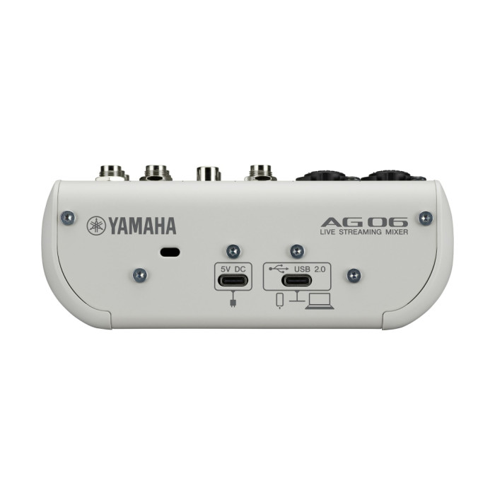 Аудіоінтерфейс Yamaha AG06MK2 White
