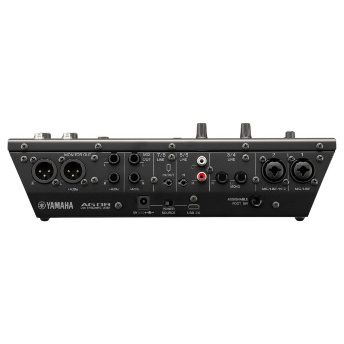 Аудіоінтерфейс Yamaha AG08 Black