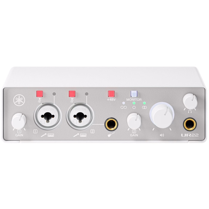 Аудіоінтерфейс Yamaha UR22MK3 White