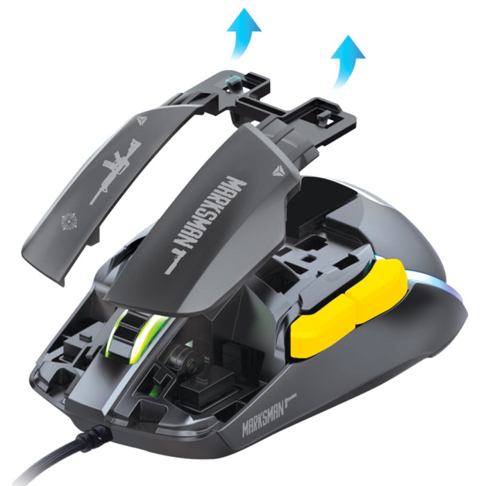 Мишка YENKEE YMS 3600BK Marksman USB Black (45021055)