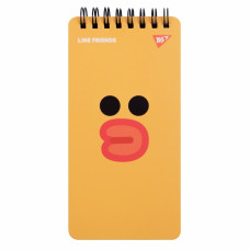 Блокнот Yes Line Friends Sally 80 х 160 60 аркушів (151761)