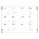 Тижневик Yes недатований Symphony A6 432 сторінки Pattern (252053)