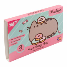 Пластилін Yes Pusheen 8 кольорів 160 г (540632)