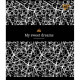 Зошит Yes А5 Black Abstract 24 аркушів клітка 5 дизайнів (765223)