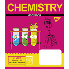 Зошит Yes Хімія (Cool school subjects) 48 аркушів у клітинку (765705)