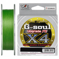 Шнур YGK G-Soul X4 Upgrade 100m 0.4/8lb Light Green (5545.01.34)