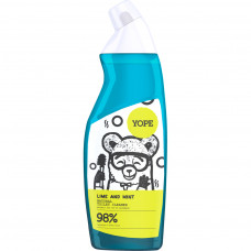 Засіб для чищення унітазу Yope Lime and Mint Natural Toilet Cleaner 750 мл (5903760202712)