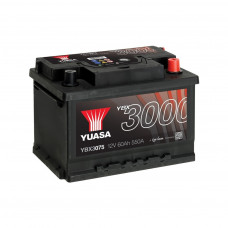 Акумулятор автомобільний Yuasa 12V 60Ah SMF Battery (YBX3075)