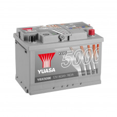 Акумулятор автомобільний Yuasa 12V 80Ah Silver High Performance Battery (YBX5096)