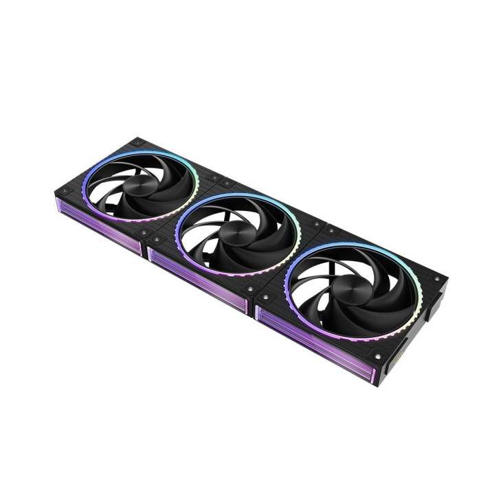 Кулер до корпусу Zalman ZM-DF120RBLACK
