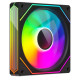 Кулер до корпусу Zezzio PRISM 6 Pro ARGB Black Reverse