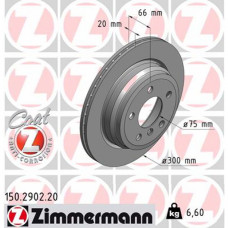 Гальмівний диск ZIMMERMANN 150.2902.20