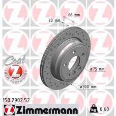 Гальмівний диск ZIMMERMANN 150.2902.52