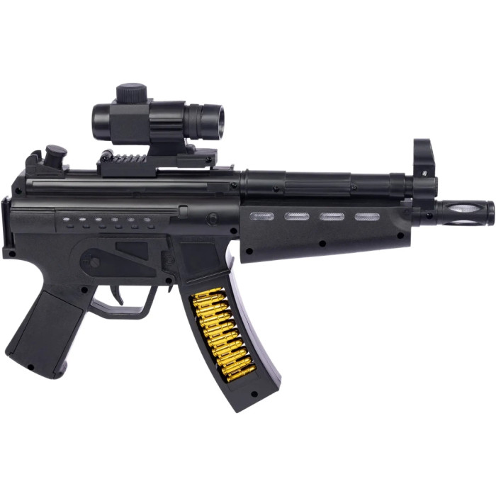 Іграшкова зброя ZIPP Toys Автомат світло-звуковий HK MP5 Чорний (804B-1)