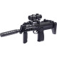 Іграшкова зброя ZIPP Toys Автомат світло-звуковий HK MP7 Чорний (810B)