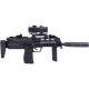 Іграшкова зброя ZIPP Toys Автомат світло-звуковий HK MP7 Чорний (810B)