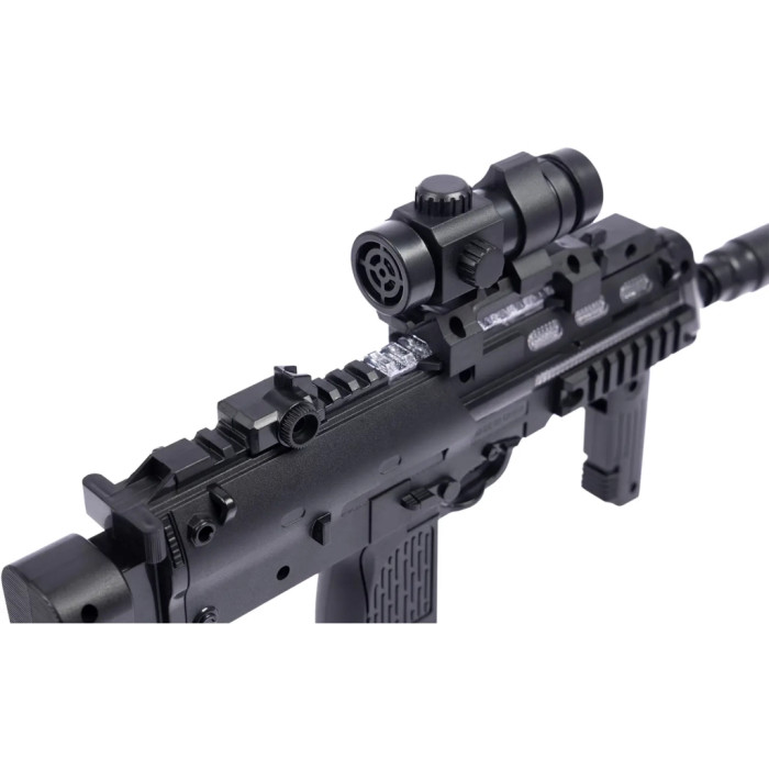 Іграшкова зброя ZIPP Toys Автомат світло-звуковий HK MP7 Чорний (810B)