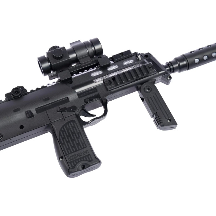 Іграшкова зброя ZIPP Toys Автомат світло-звуковий HK MP7 Чорний (810B)