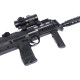 Іграшкова зброя ZIPP Toys Автомат світло-звуковий HK MP7 Чорний (810B)