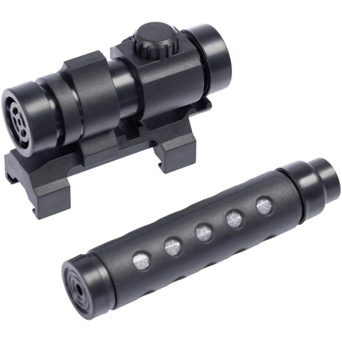 Іграшкова зброя ZIPP Toys Автомат світло-звуковий HK MP7 Чорний (810B)