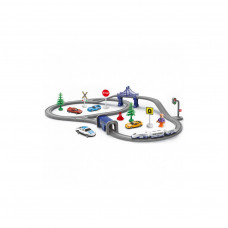 Залізниця ZIPP Toys Міський експрес 70 деталей, синій (AU1889)
