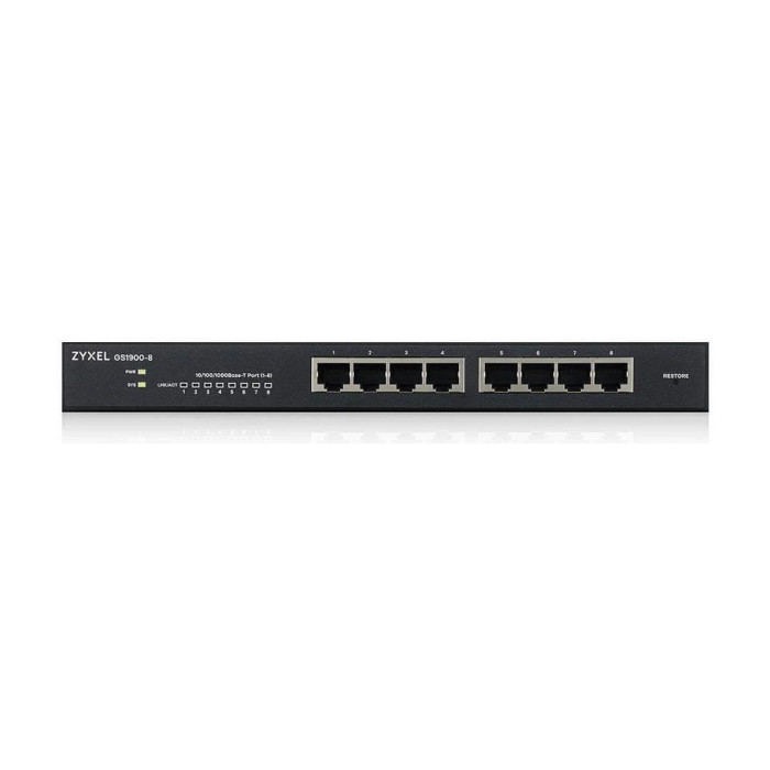 Комутатор мережевий ZyXel GS1900-8 (GS1900-8-EU0102F)